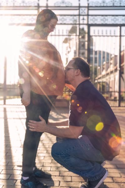 Maternity portrait