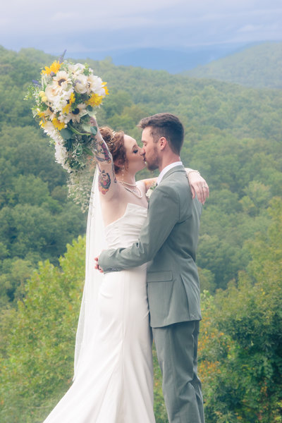 Engagement and wedding portrait