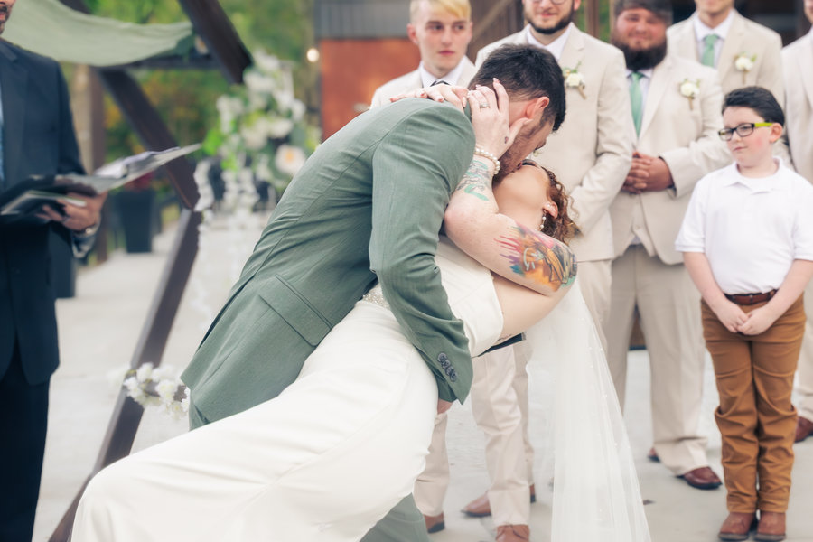 Engagement and wedding portrait