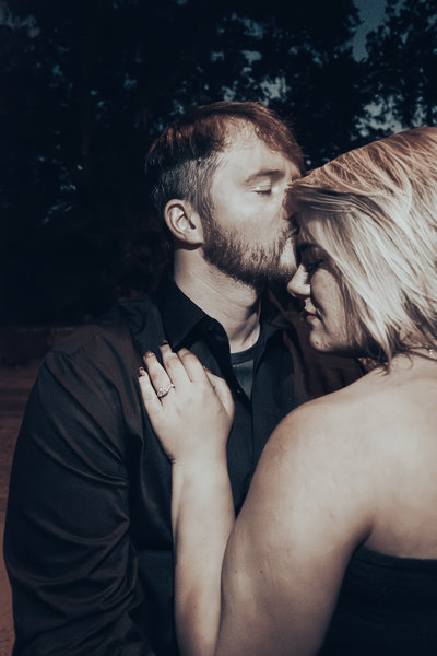 Engagement and wedding portrait