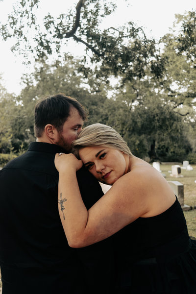 Engagement and wedding portrait