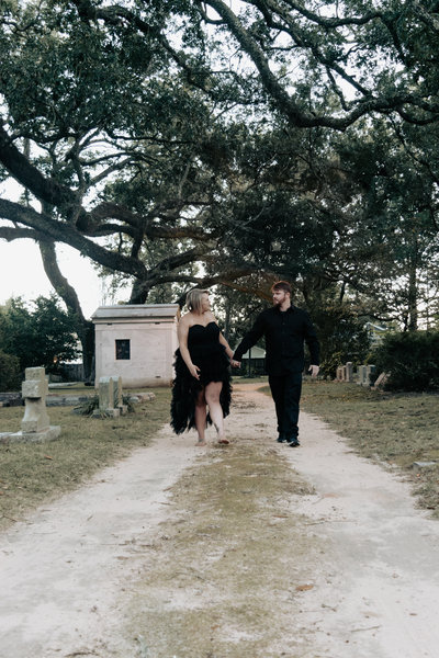 Engagement and wedding portrait